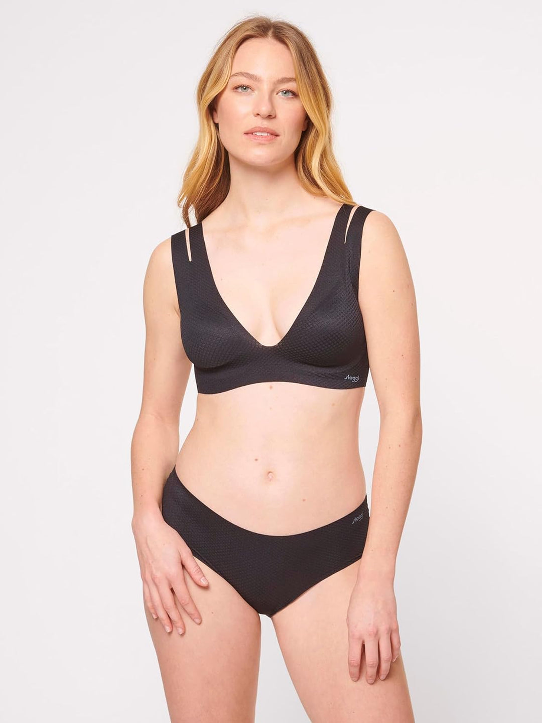 Sloggi Damen Zero Feel Flow Bralette Bustier L Schwarz, L Schwarz
