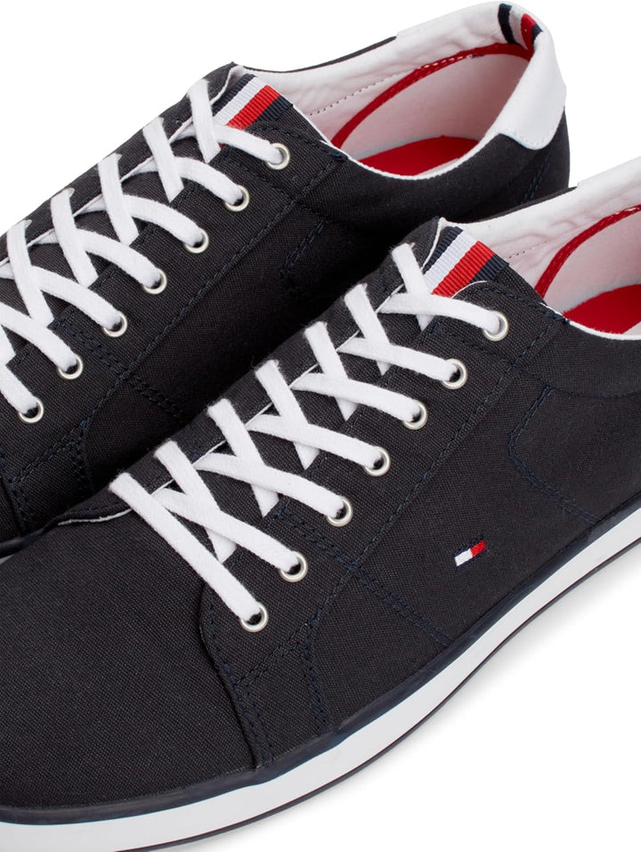 Tommy Hilfiger Herren H2285arlow 1d Vulkanisierte Sneaker 40 EU Nachtblau, 40 EU Nachtblau