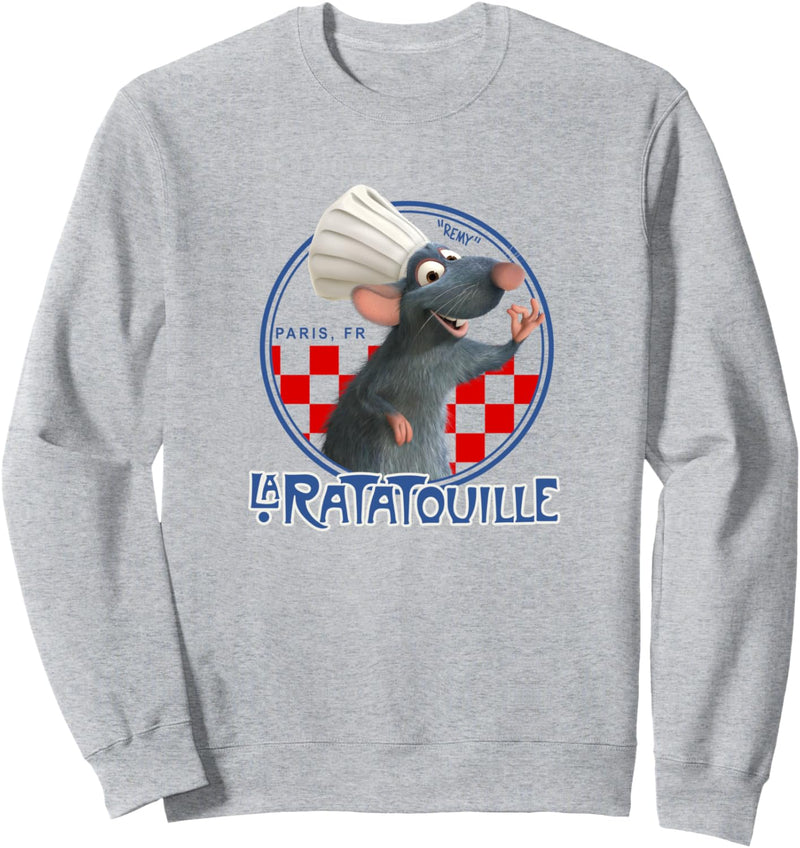 Disney Pixar Ratatouille Remy Chef Hat Portrait Sweatshirt