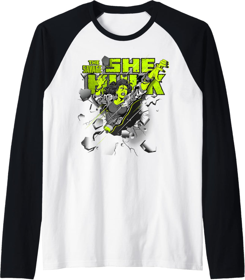 Marvel She-Hulk Breakthrough Raglan