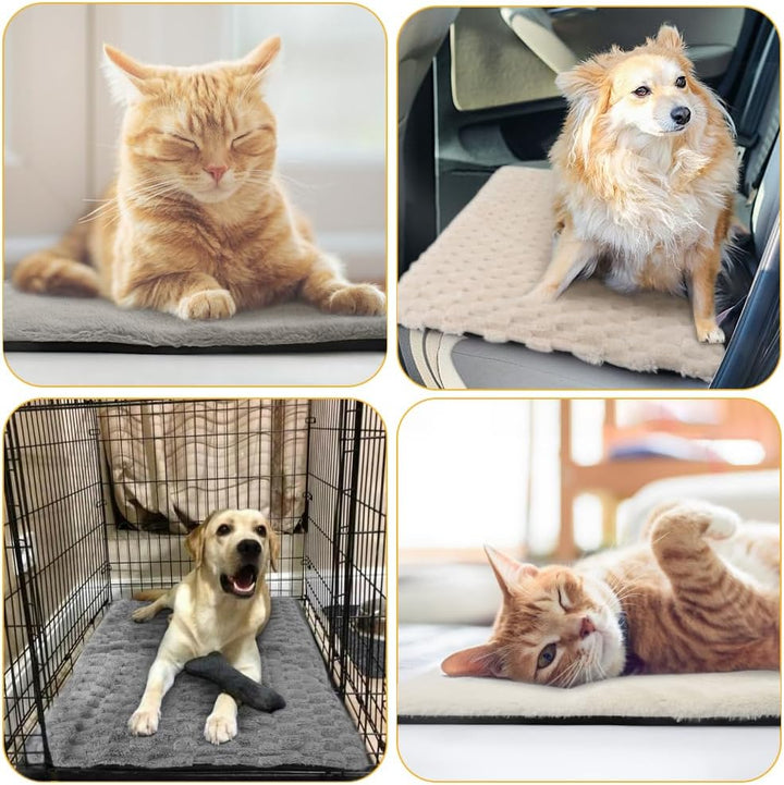 XIAPIA Selbstheizende Decke Katze &amp; Hunde, Flauschig Selbstwärmende Katzendecke ohne Kabel, Wärmedec