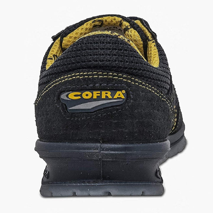 Cofra 78410-001.W38 SIVORI S1 P SRC Sicherheitsschuhe, Blau/Gelb, Grösse 38 38 EU, 38 EU