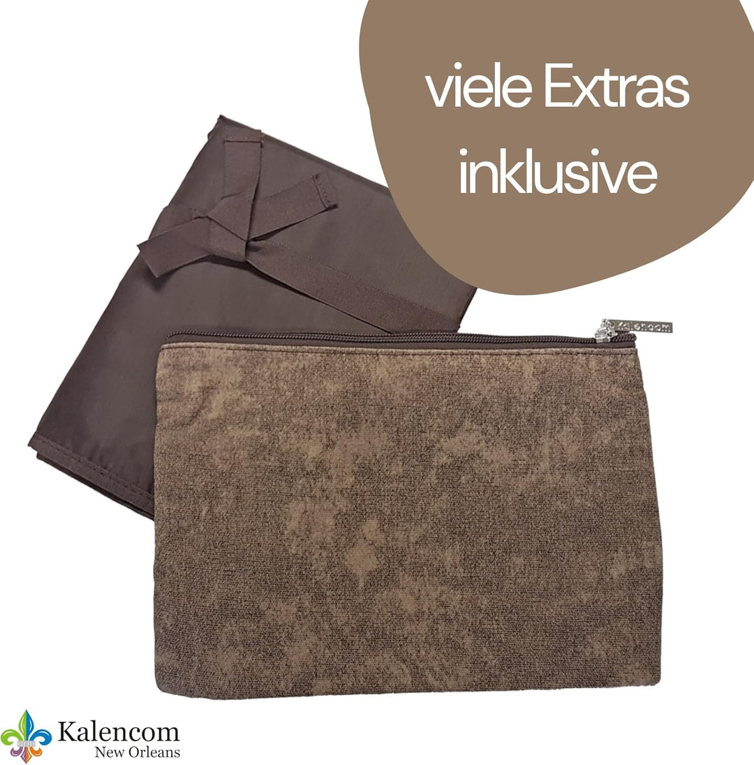 Kalencom Handtasche Umhängetasche stilvolle Baby Wickeltasche mit Wickelauflage, Aufbewahrungsbeutel