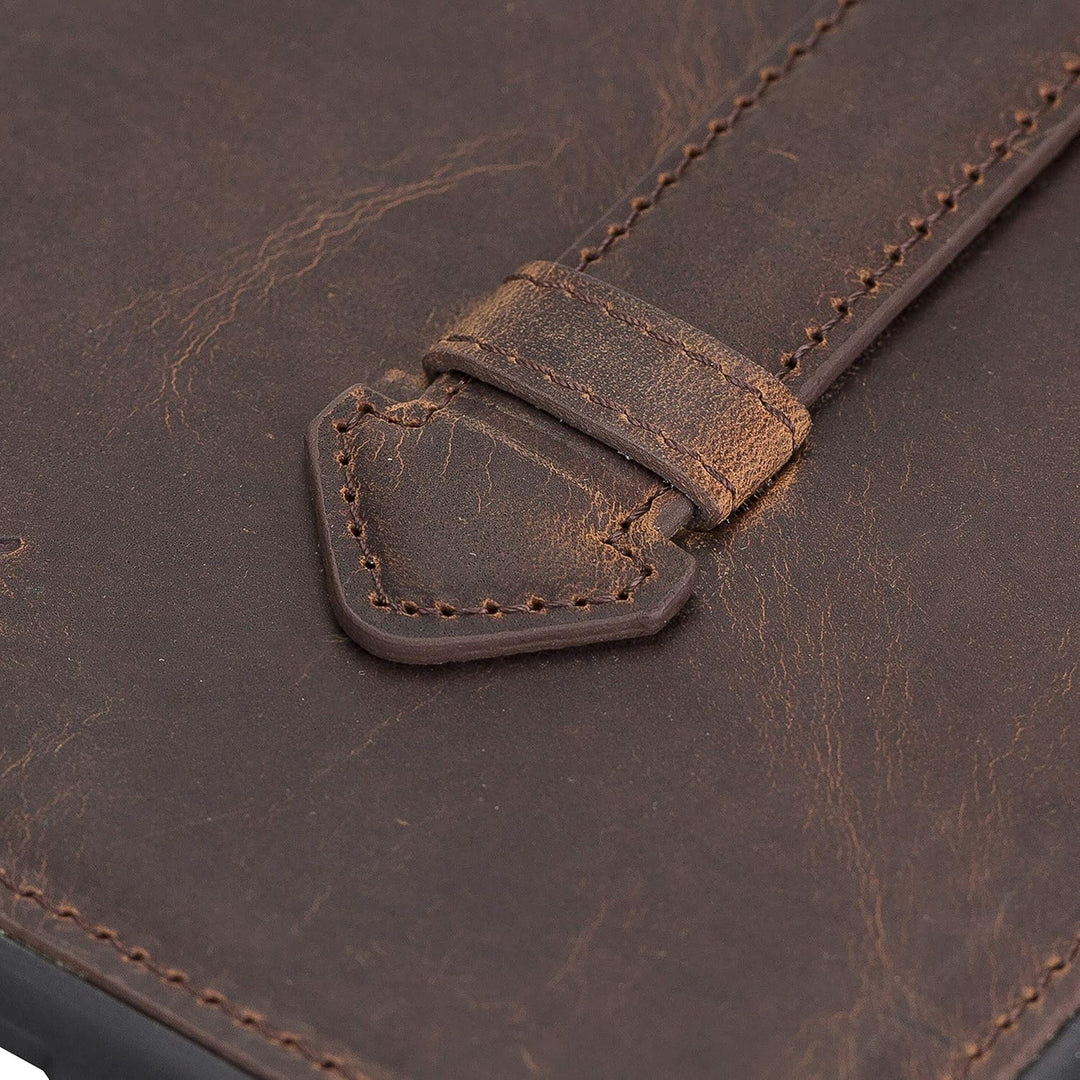Solo Pelle Hülle geeignet für Apple iPad 10.2 (7 + 8 Generation) Echtleder Case aus echtem Leder. Un