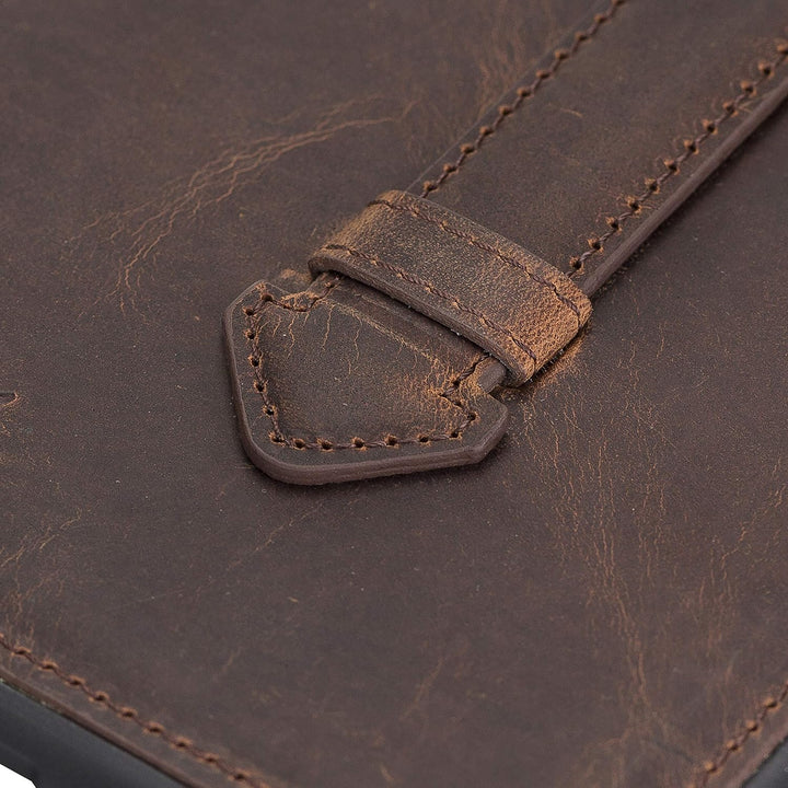 Solo Pelle Hülle geeignet für Apple iPad 10.2 (7 + 8 Generation) Echtleder Case aus echtem Leder. Un