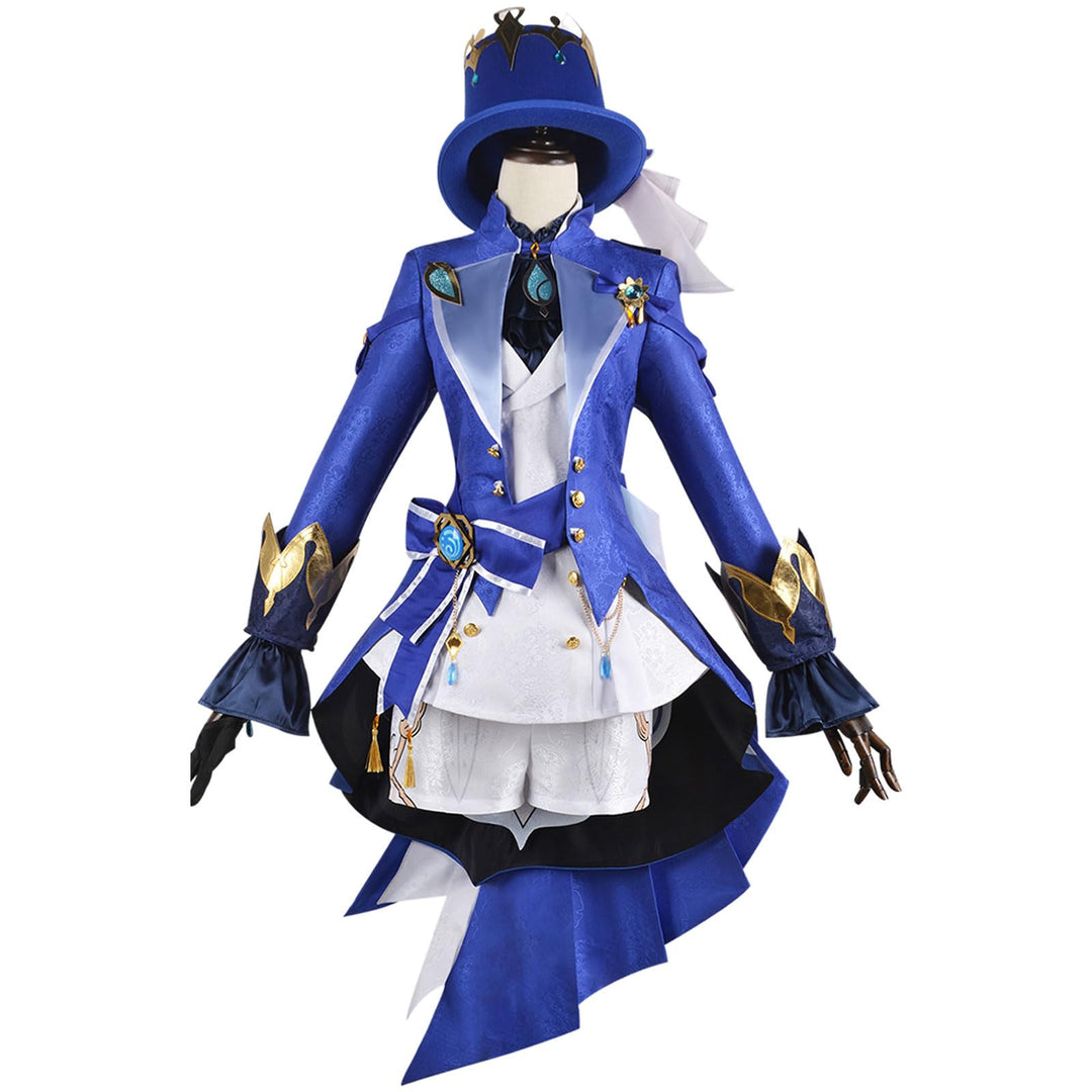 Genshin Cosplay Venti Yae Miko Raiden Shogun Arlecchino Cosplay Kostüm Skirk Cosplay Halloween Anzug