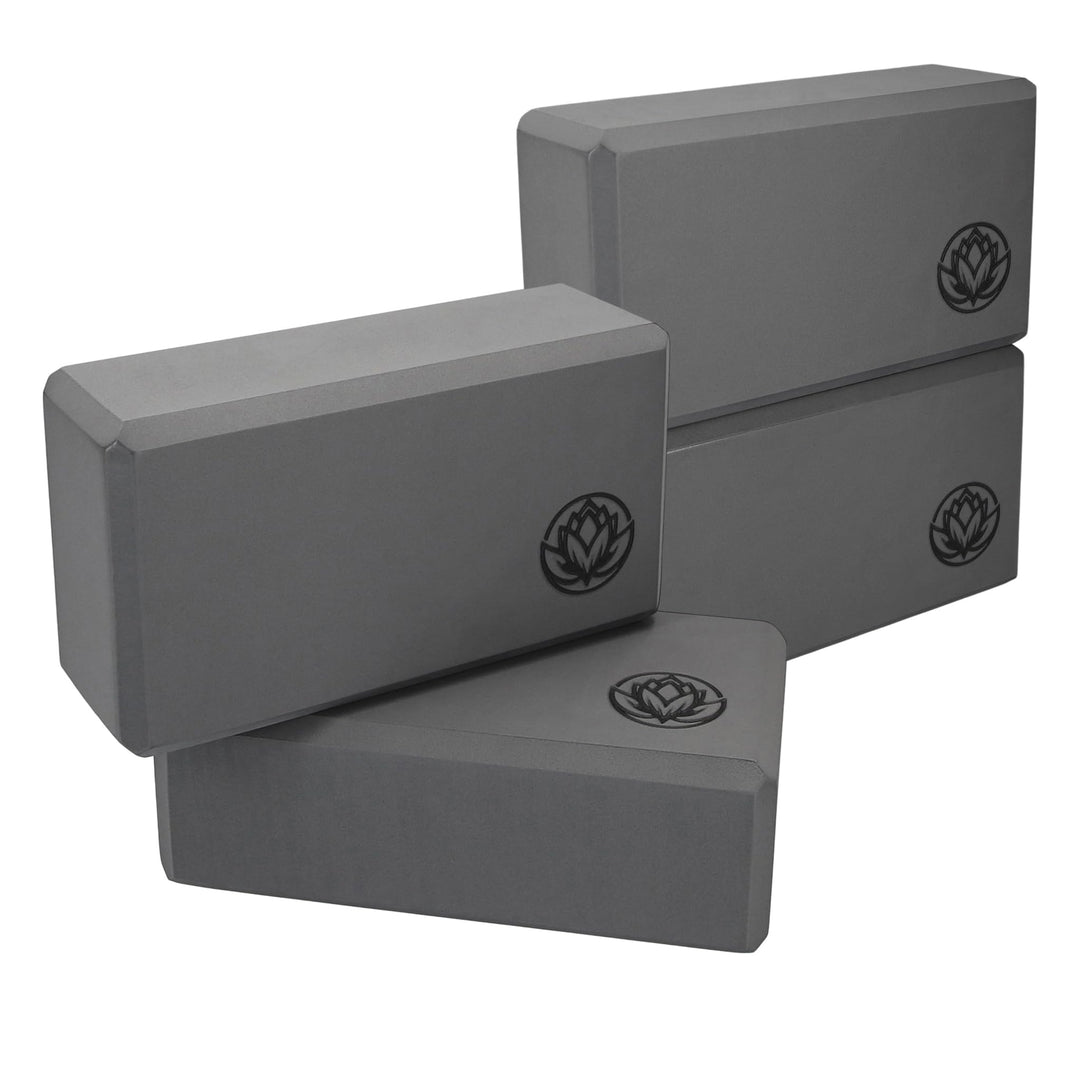 Yoga Block VonBueren | 22 x 12 x 7,5 cm je Yogablock | Yogablöcke für Damen und Herren aus EVA | Klö