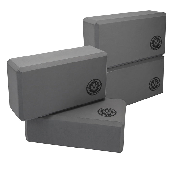 Yoga Block VonBueren | 22 x 12 x 7,5 cm je Yogablock | Yogablöcke für Damen und Herren aus EVA | Klö