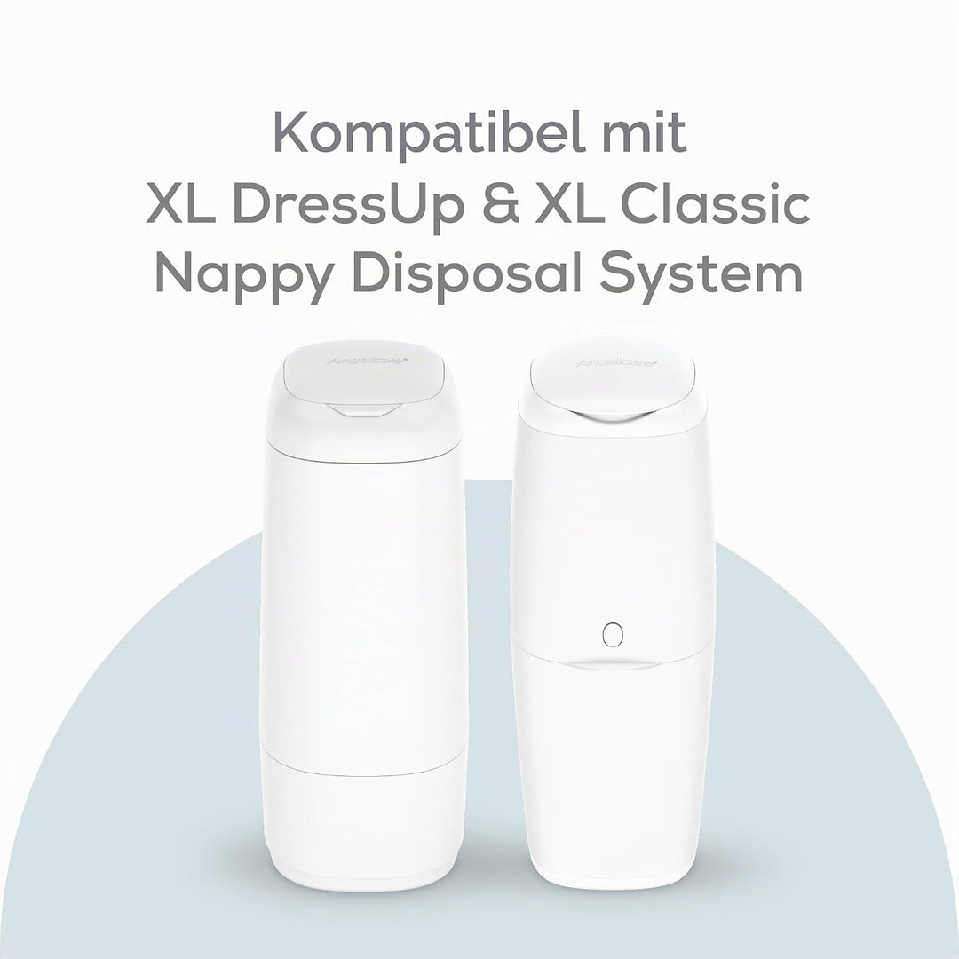Angelcare Nachfüllkassette für Windeleimer Dress-Up und Classic XL 6er Pack