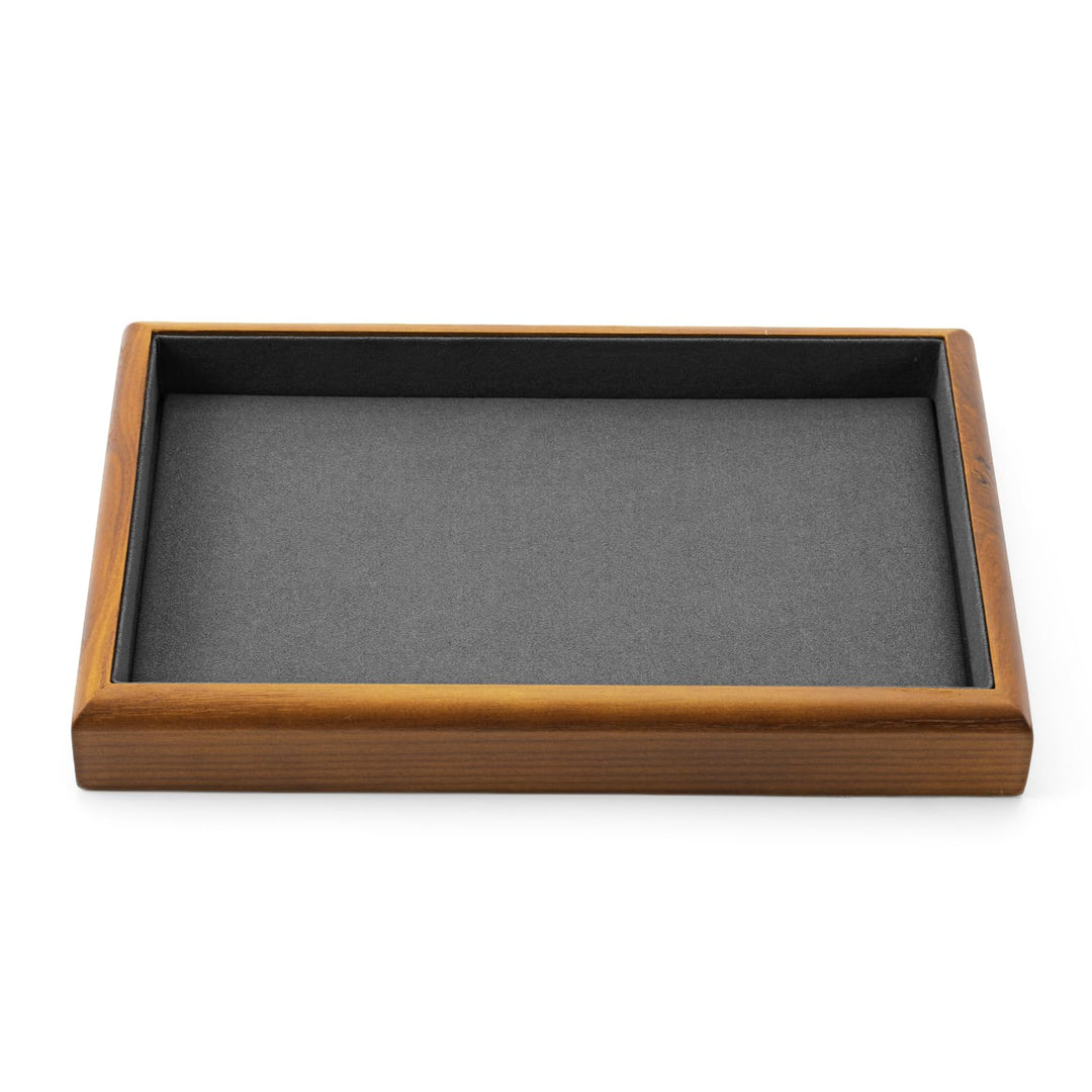 Oirlv Schmucktablett klein,Schmucktablett Holz,Schmuckschublade,Schmuckschatulle Holz,Schmuckhalter,