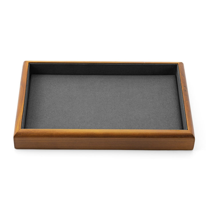 Oirlv Schmucktablett klein,Schmucktablett Holz,Schmuckschublade,Schmuckschatulle Holz,Schmuckhalter,