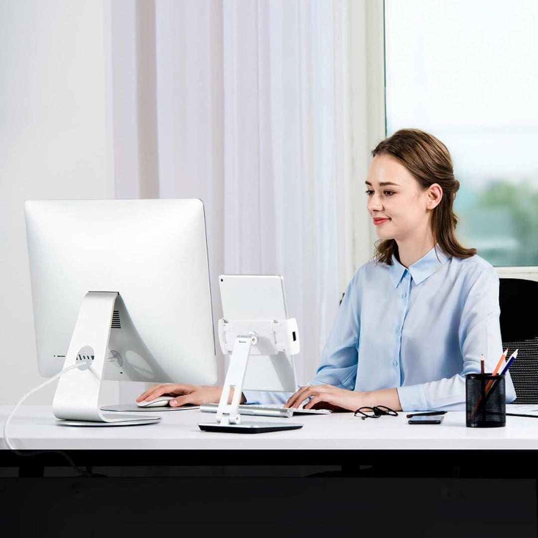 Garosa Universal Drehteller, 360° Drehteller für TV DisplyHalterung, Drehtischständer für Computerbi
