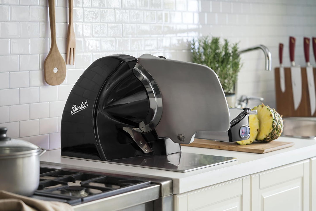 Berkel Home Line 200 Lebensmittelschneider, schwarz, 20,3 cm Klinge