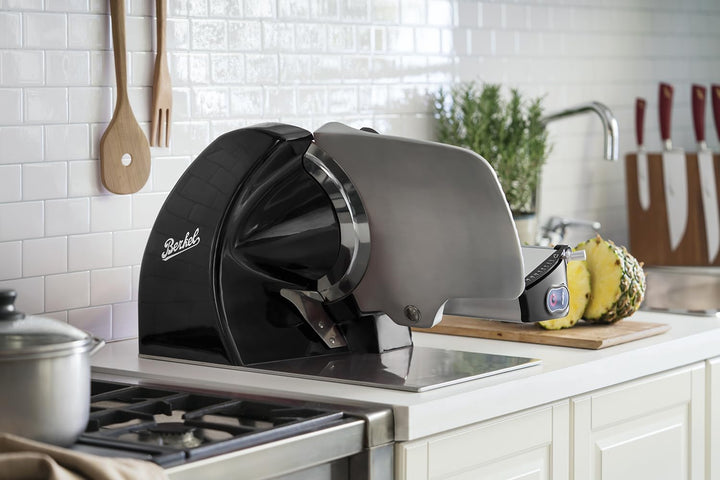 Berkel Home Line 200 Lebensmittelschneider, schwarz, 20,3 cm Klinge