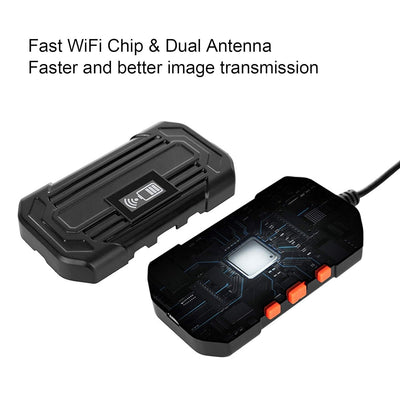 F240 3,9 mm Inspektionsendoskop Drahtloses Endoskop WiFi Inspektionskamera 1080P WiFi Industrieendos