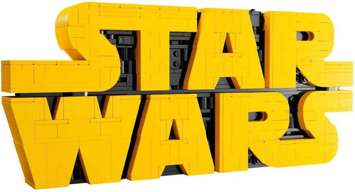 LEGO Star Wars 75407 Star Wars Logo Steinen - Bauset für Erwachsene zum Sammeln - Popkultur-Modell -