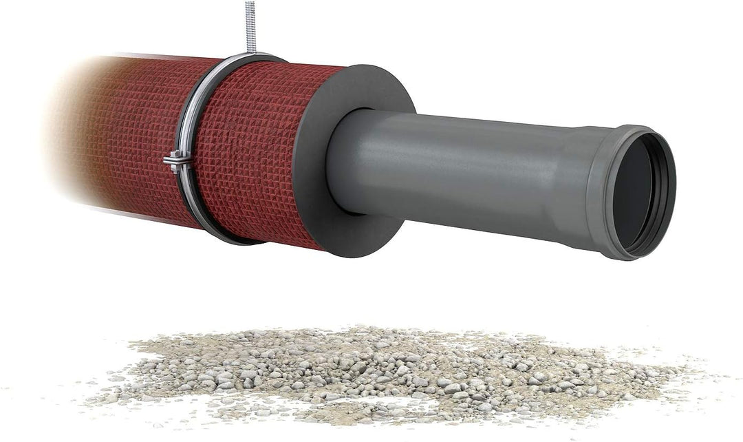 Crassus Gummiadapter CGA, TPE, 1 Stück, 123-130 mm auf 102-110 mm, CRA10008, 123-130 mm auf 102-110
