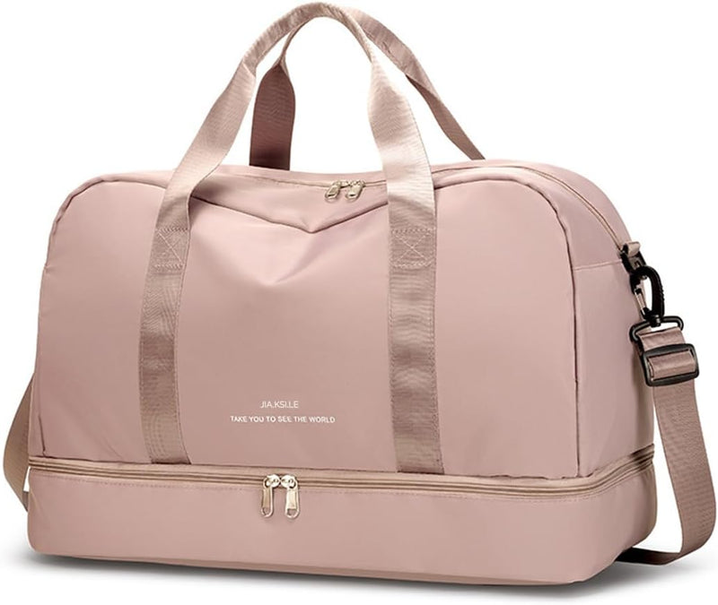 CORIOS Nylon Sporttasche für Herren/Damen Reisetaschen Duffle Bag Weekender Übernachtung Tasche Fitn