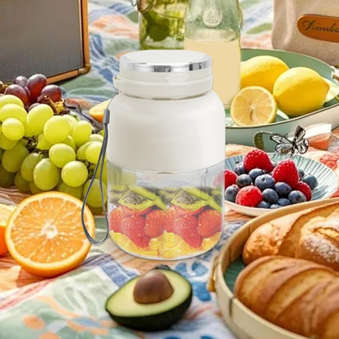 Renchey Tragbarer Mixer | Elektrischer Mixer für Smoothies - Dichter Behälter Für Eiszerung Mit Ausl