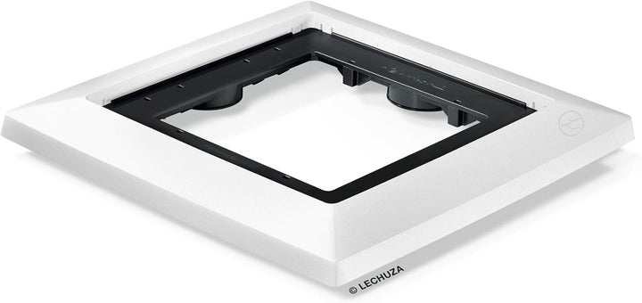 LECHUZA Rolluntersatz CUBICO 40 weiss 13415 Weiss 41x41x4.5 cm Zubehör, Weiss 41x41x4.5 cm Zubehör