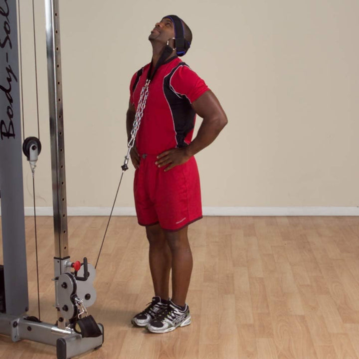 Body-Solid MA-307 Nackentrainer für Kraftstationen, Kabelzug, Seilzug