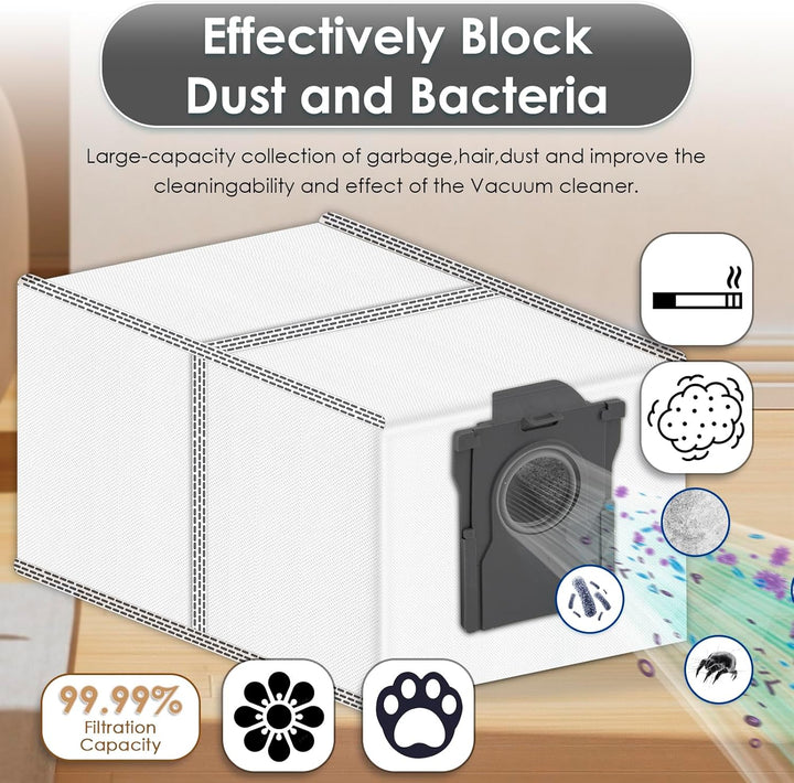 (25 Stück) X50 Ultra Ersatzteile für Dreame X50 Ultra, L40s Pro Ultra, L50 Pro Ultra, X50 Master Sta
