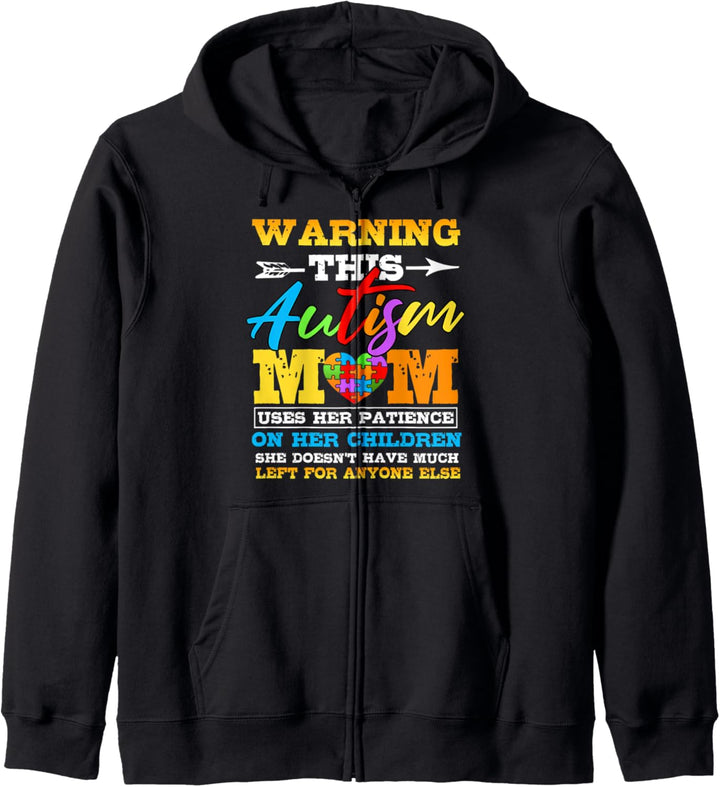 Warning This Autism Mom Uses Her Patience On Her Children Kapuzenjacke