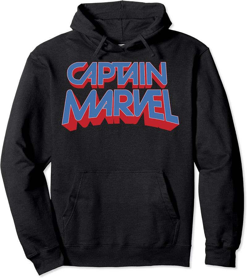 Marvel Captain Marvel Movie Logo Pullover Hoodie