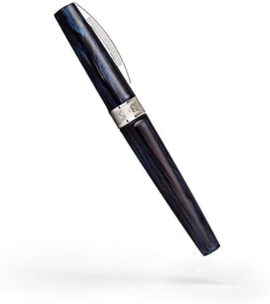 Visconti Mirage Füllfederhalter, Feine Stahlfeder, Dunkelblau