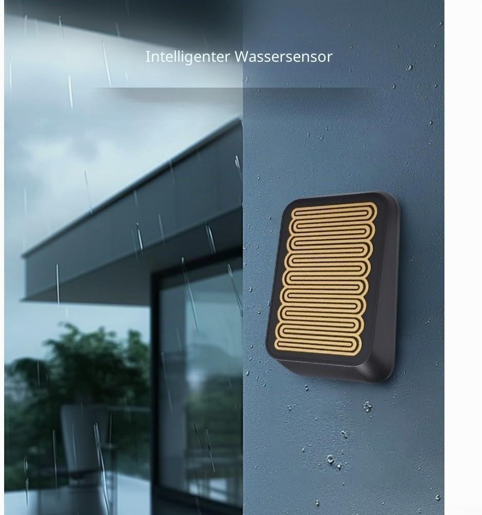Kabelloser Regensensor für den Aussenbereich mit Zigbee-Kompatibilität und IP66 Wasserdichtigkeit zu
