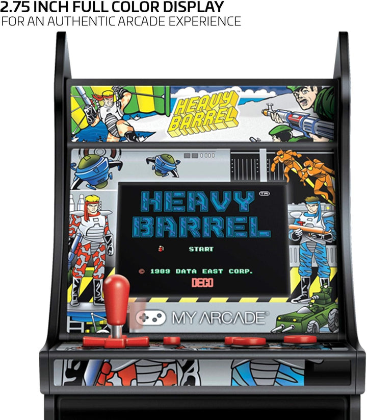 My Arcade 6" Collectible Player, Schweres Gehäuse
