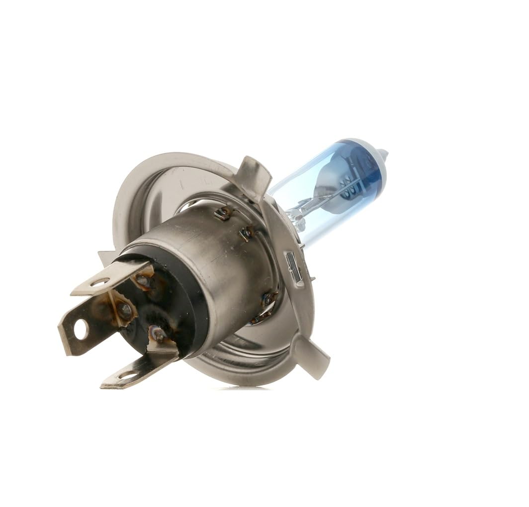 Philips WhiteVision Xenon-Effekt H4 Scheinwerferlampe 12342WHVB1, Einzelblister, Single blister Sing