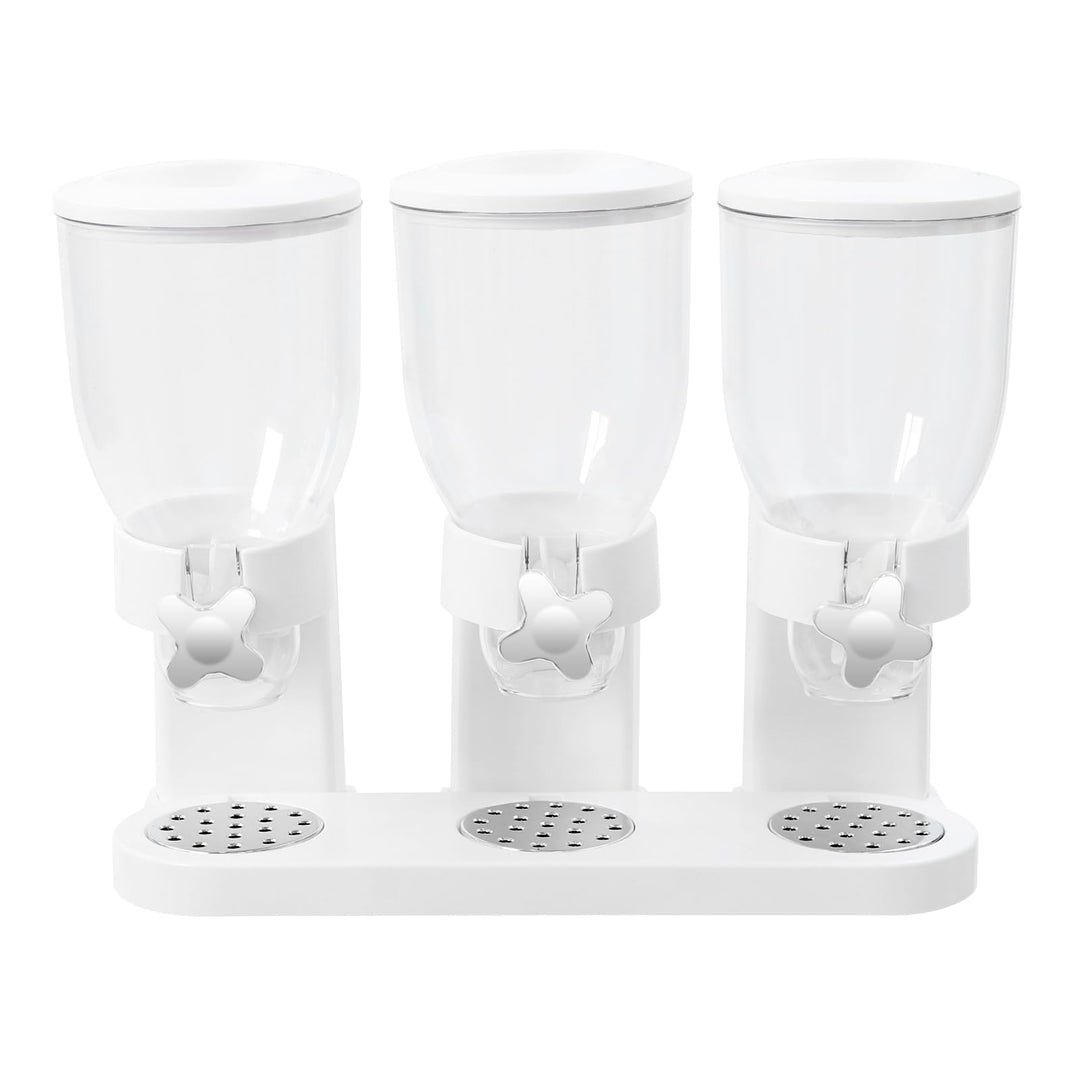 Müslispender,3 x 2L Dreifach Cerealienspender,Getreidespender