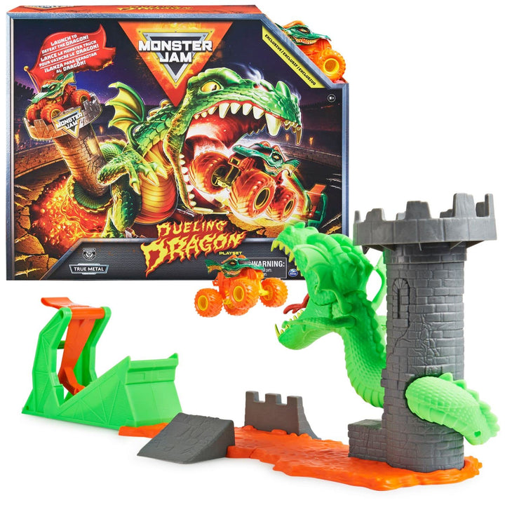 Monster Jam 6063919 1to64VhclDuelngDragonOC Einzelbett, Einzelbett