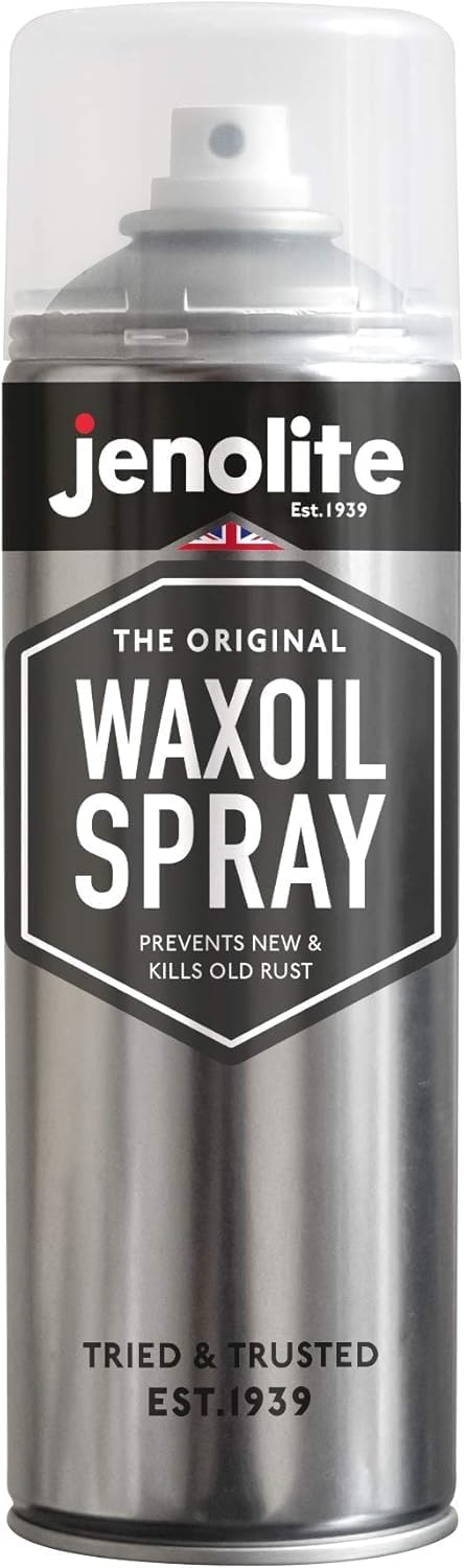 JENOLITE Waxoil | Sprühwachs zum Schutz vor Rost und Korrosion | Unterbodenschutz Wachs Spray | Tran