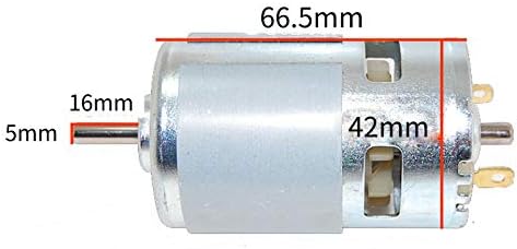 CHANCS Micro 775 Serie 12V/24V DC Motor mit Sägeblatt Verbindungsstange mit Sitz Montage Halter Stän