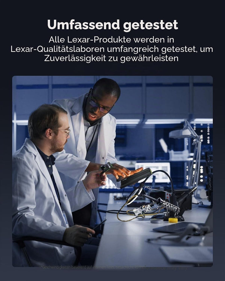 Lexar NM790 4TB Interne SSD mit Kühlkörper, M.2 2280 PCIe Gen4x4 NVMe 1.4 SSD, Bis zu 7400MB/s Lesen
