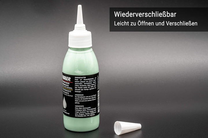 BAER Schneideisen Set M3 - M12 inklusive Bohrpaste | Gewindeschneider Set | Aussengewindeschneider |