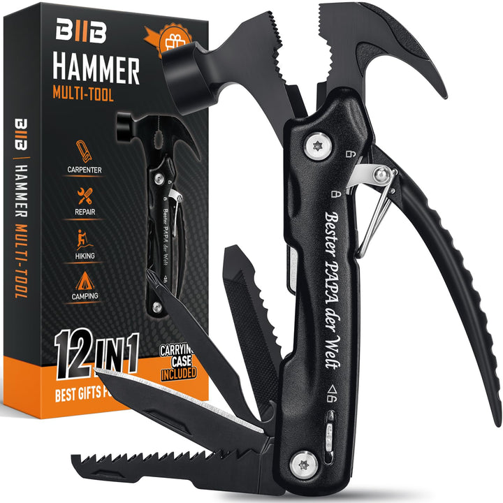 BIIB Geschenke für Männer, Weihnachtsgeschenke für Papa, 12 in 1 Multitool Gadgets für Männer Gesche