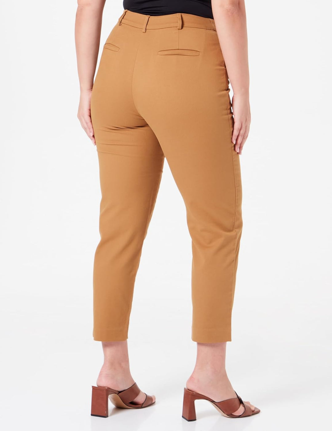SISLEY Damen Pants 38 Camel 3u1, 38 Camel 3u1