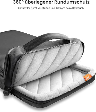 tomtoc 360° Tasche Hülle für 14-Zoll MacBook Pro M3/M2/M1 Pro/Max A2992 A2918 A2779 A2442 2023-2021,
