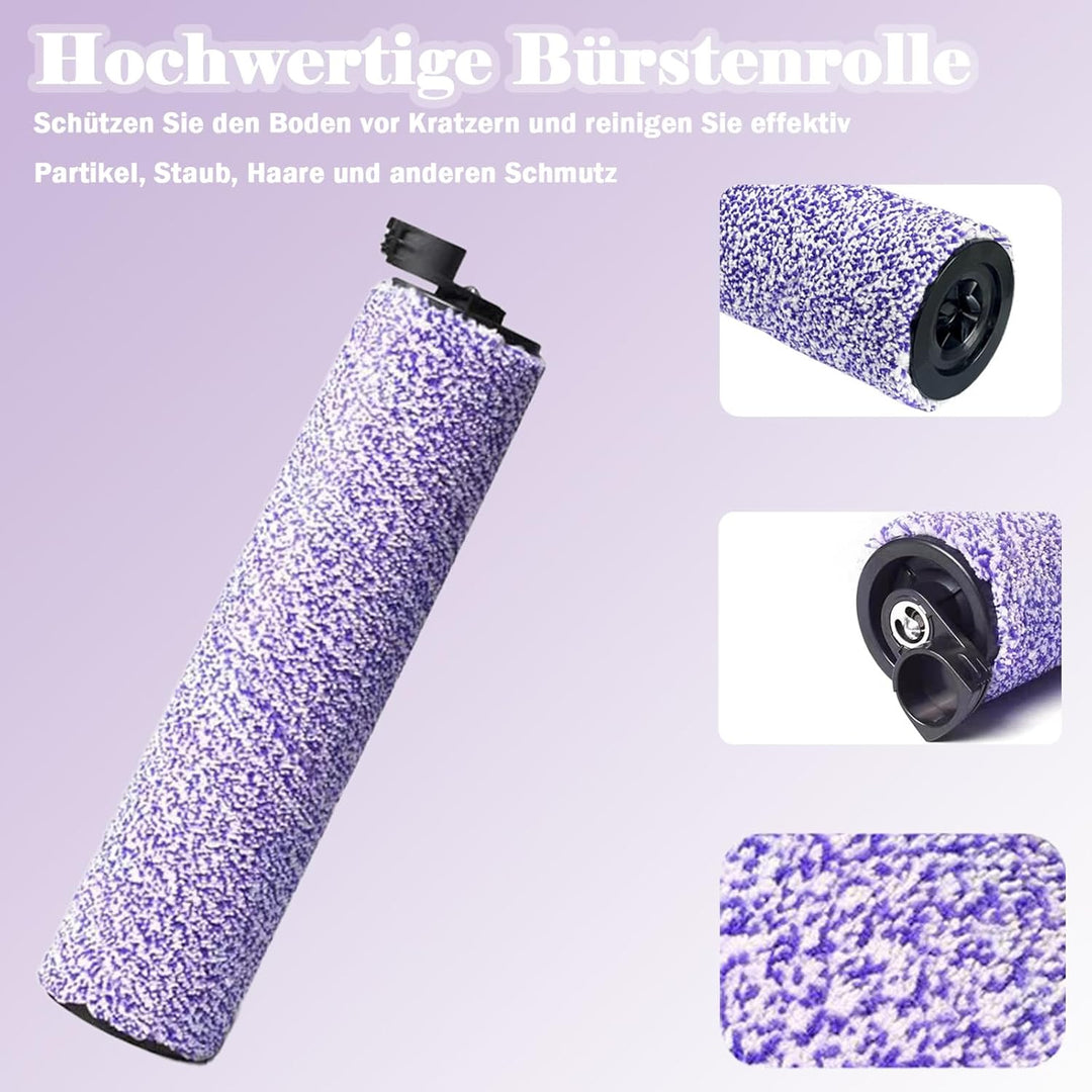 WDB1F2 Filter Bürste Zubehör Set für Shark HydroVac XL 3-in-1 WD101 WD201 WD100 WD200 AW201 WD200C W