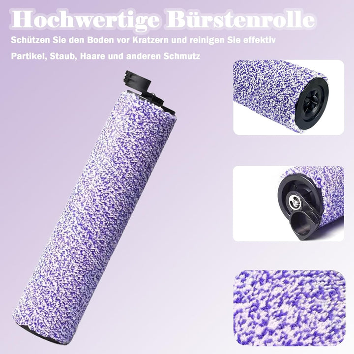 WDB1F2 Filter Bürste Zubehör Set für Shark HydroVac XL 3-in-1 WD101 WD201 WD100 WD200 AW201 WD200C W
