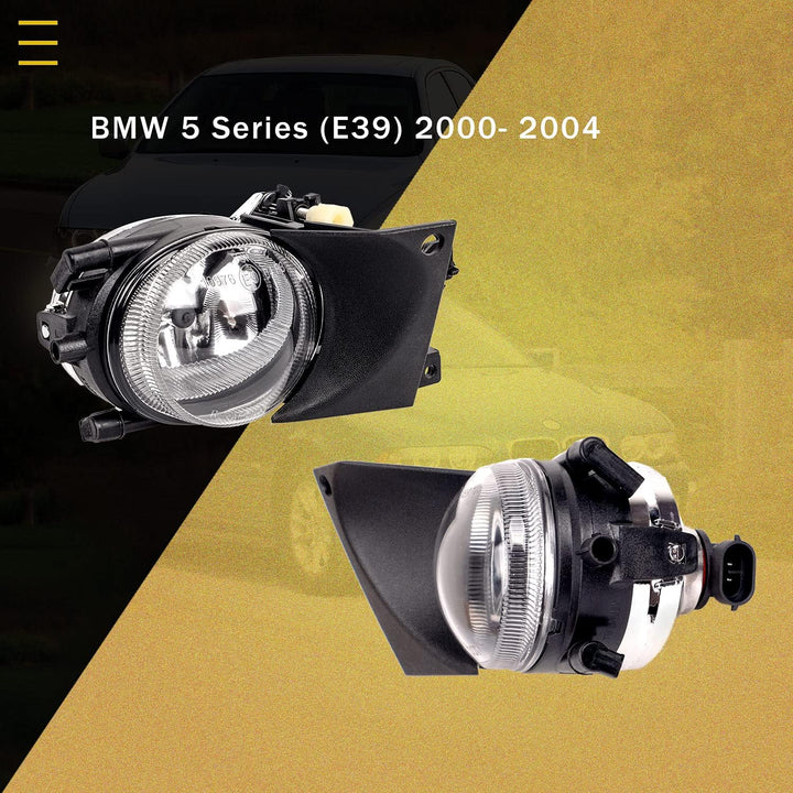Nebelscheinwerfer passt für BMW E39 5 Series 09/2000- 06/2004 for standard bumper Ein Paar Nebelsche