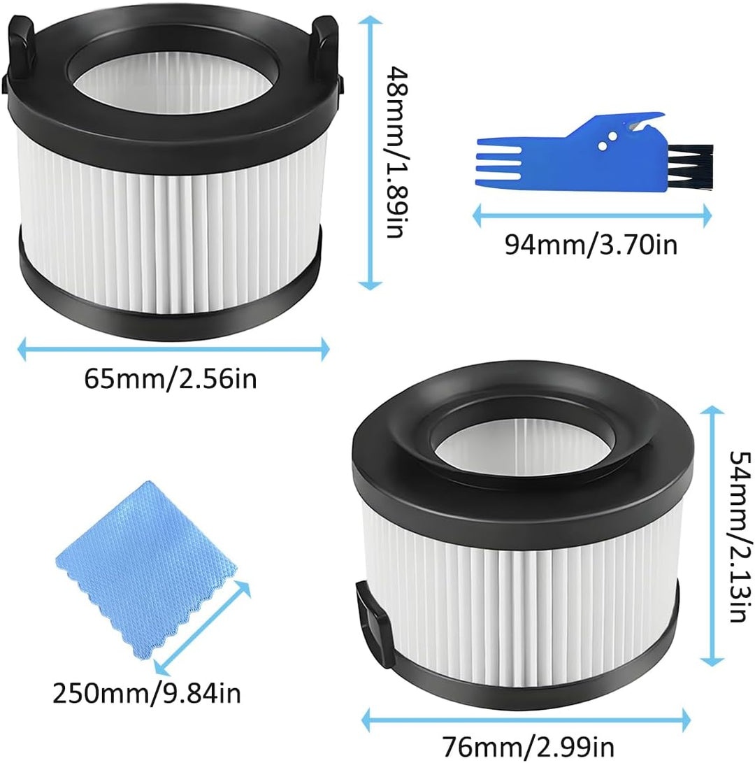 HEPA-Filter Ersatzteile für Levoit VortexIQ 40-RF/VortexIQ 40 Flex/LSV-VF401P-AEU Akku-Staubsauger 2