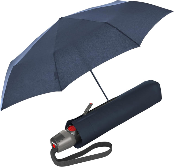 Knirps T.200 M Duomatic - Taschenschirm Regenschirm navy Mittel Navy, Mittel Navy
