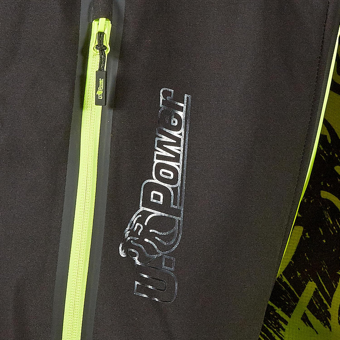 U POWER - Spock Jacke XXL Schwarz/Gelb, XXL Schwarz/Gelb