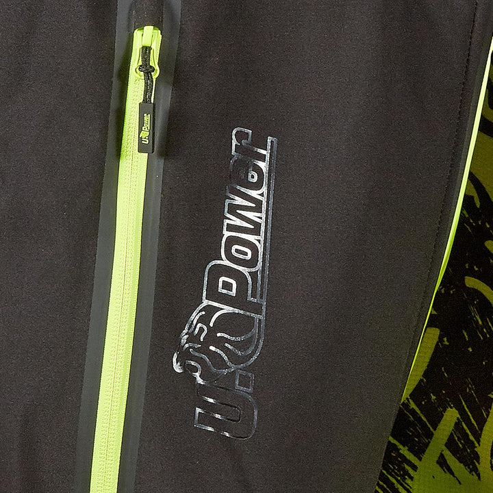 U POWER - Spock Jacke XXL Schwarz/Gelb, XXL Schwarz/Gelb