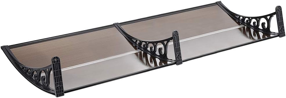 Vordach Haustür, Kunststoff, Aluminium, Pultbogenvordach, Überdachung, Transparent, Fenster Markisen