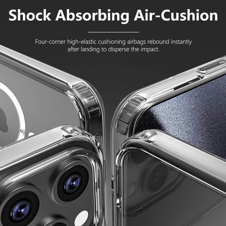 ONES Magnetisches HandyHülle für iPhone 11 Pro Max, Kompatibel mit MagSafe, Militärnorm Schutz Dünne